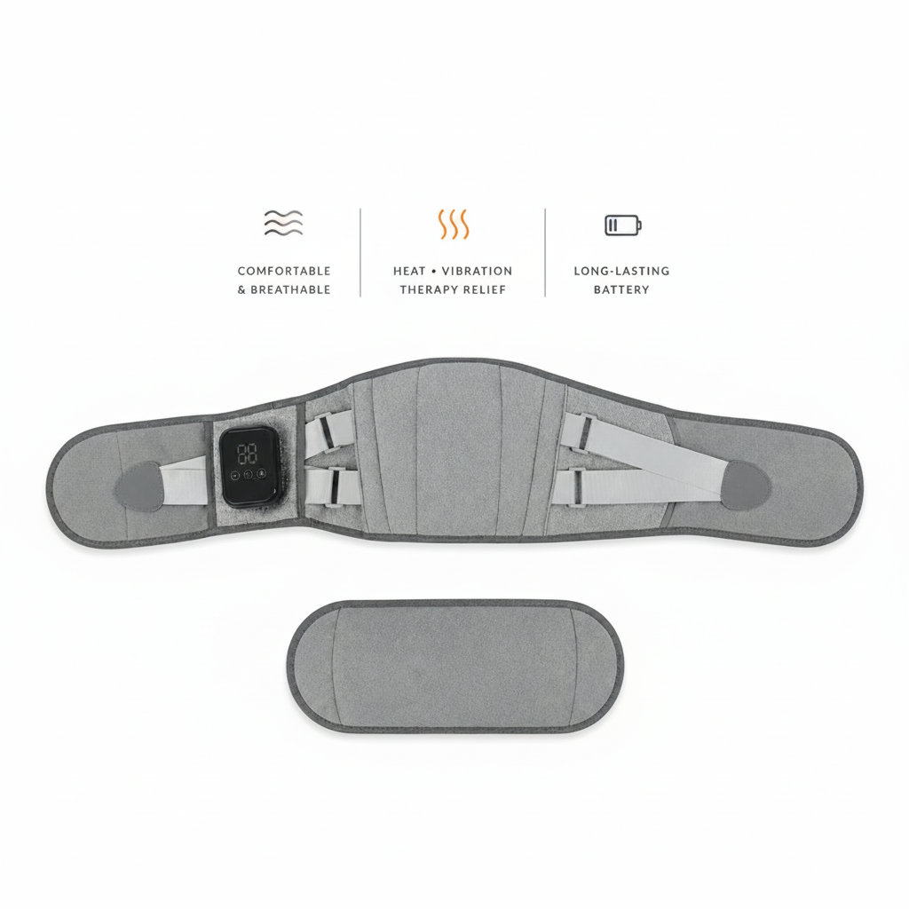 2-in-1 Heat & Massage Therapy Belt